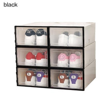 Load image into Gallery viewer, Flip Shoes Box Thickened Transparent Drawer