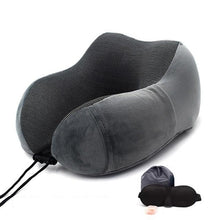 Load image into Gallery viewer, U Shaped Memory Foam Neck Pillows