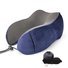 Load image into Gallery viewer, U Shaped Memory Foam Neck Pillows