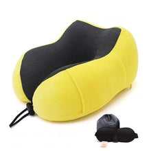 Load image into Gallery viewer, U Shaped Memory Foam Neck Pillows