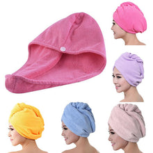Load image into Gallery viewer, Fast Dry Turban Magic Drying Hair