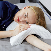 Load image into Gallery viewer, Memory Foam Arched Nap Pillow
