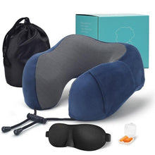 Load image into Gallery viewer, U Shaped Memory Foam Neck Pillows