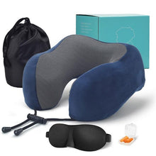 Load image into Gallery viewer, U Shaped Memory Foam Neck Pillows