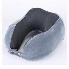 Load image into Gallery viewer, U Shaped Memory Foam Neck Pillows
