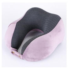 Load image into Gallery viewer, U Shaped Memory Foam Neck Pillows