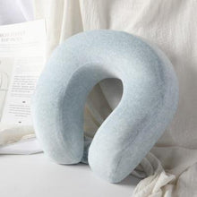 Load image into Gallery viewer, Memory foam u-shaped pillow