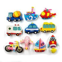 Load image into Gallery viewer, Vegetable Vehicles Resin Fridge magnet