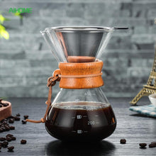 Load image into Gallery viewer, Resistant Glass Coffee Maker Coffee Pot
