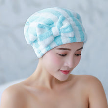 Load image into Gallery viewer, Microfiber Women Bathroom Hair Towel
