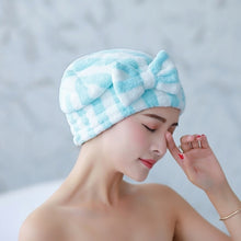 Load image into Gallery viewer, Microfiber Women Bathroom Hair Towel
