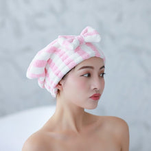 Load image into Gallery viewer, Microfiber Women Bathroom Hair Towel
