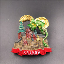 Load image into Gallery viewer, National Tourist souvenir refrigerator magnet
