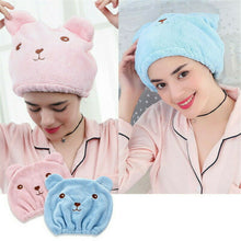 Load image into Gallery viewer, HOT Microfiber Solid Quickly Dry Hair Hat
