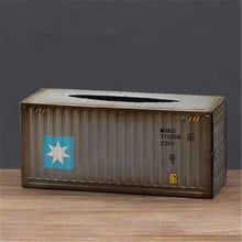 Load image into Gallery viewer, Retro Iron Removable Tissue Box
