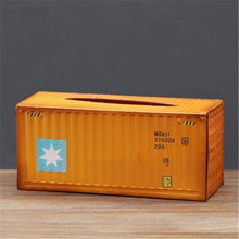 Load image into Gallery viewer, Retro Iron Removable Tissue Box
