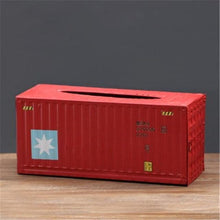 Load image into Gallery viewer, Retro Iron Removable Tissue Box
