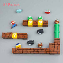 Load image into Gallery viewer, 3D Super Mario Resin Fridge Magnets
