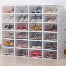 Load image into Gallery viewer, Flip Shoes Box Thickened Transparent Drawer
