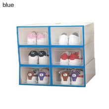 Load image into Gallery viewer, Flip Shoes Box Thickened Transparent Drawer
