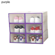 Load image into Gallery viewer, Flip Shoes Box Thickened Transparent Drawer

