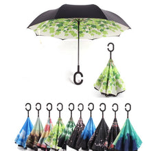 Load image into Gallery viewer, C Handle Windproof Reverse Folding Umbrella
