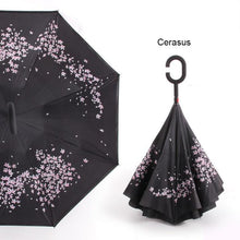 Load image into Gallery viewer, C Handle Windproof Reverse Folding Umbrella
