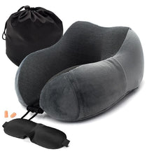Load image into Gallery viewer, U Shaped Memory Foam Neck Pillows
