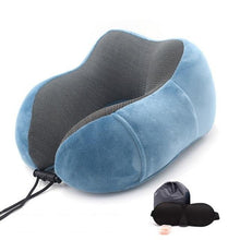 Load image into Gallery viewer, U Shaped Memory Foam Neck Pillows
