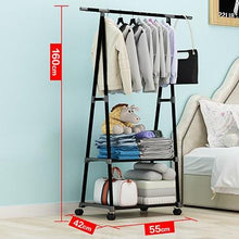 Load image into Gallery viewer, Bedroom Coat Rack Removable Clothes Hanger
