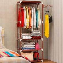 Load image into Gallery viewer, Clothes Hanging Storage Shelf Clothes Hanger
