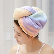Load image into Gallery viewer, Woman Shower Caps Towel
