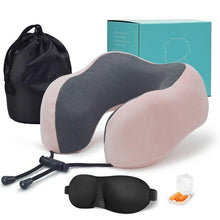 Load image into Gallery viewer, U Shaped Memory Foam Neck Pillows
