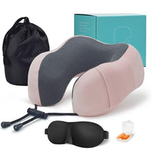 Load image into Gallery viewer, U Shaped Memory Foam Neck Pillows
