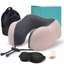 Load image into Gallery viewer, U Shaped Memory Foam Neck Pillows

