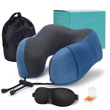 Load image into Gallery viewer, U Shaped Memory Foam Neck Pillows
