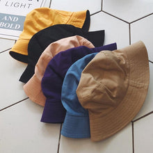 Load image into Gallery viewer, Cotton Men Women Bucket Hat
