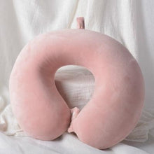 Load image into Gallery viewer, Memory foam u-shaped pillow
