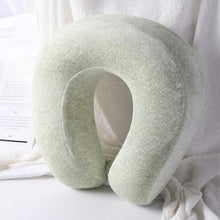 Load image into Gallery viewer, Memory foam u-shaped pillow
