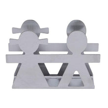 Load image into Gallery viewer, Vertical napkin clip Stainless Steel
