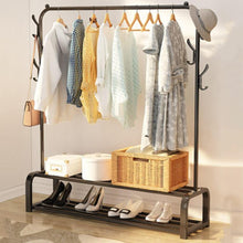 Load image into Gallery viewer, Single Pole Drying Rack Floored Hanger
