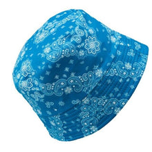 Load image into Gallery viewer, Summer Bucket Hat Vintage Paisley
