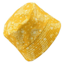 Load image into Gallery viewer, Summer Bucket Hat Vintage Paisley
