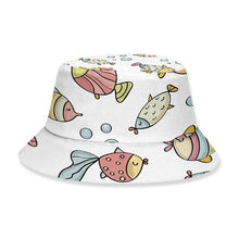 Load image into Gallery viewer, Adult Kids Summer Canvas Bucket Hat
